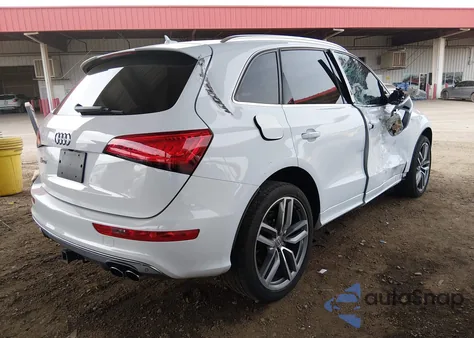 2016 Audi Sq5 3.0T Premium Plus из США, поврежденный, VIN WA1CCAFP1GA124775